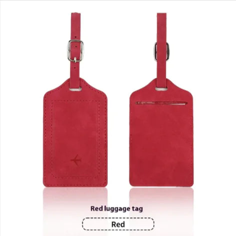 LEATHER PASSPORT HOLDER & LUGGAGE TAG BUNDLE