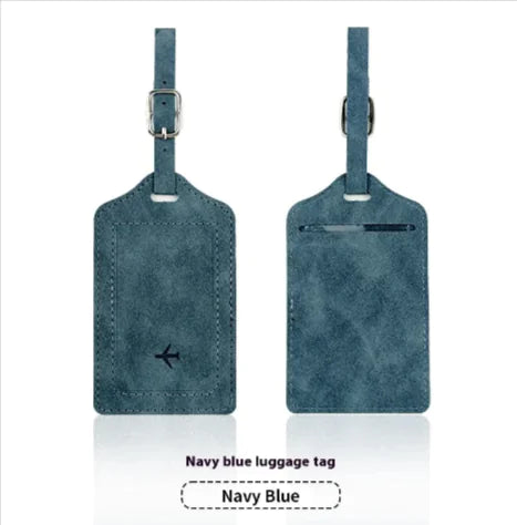 LEATHER PASSPORT HOLDER & LUGGAGE TAG BUNDLE