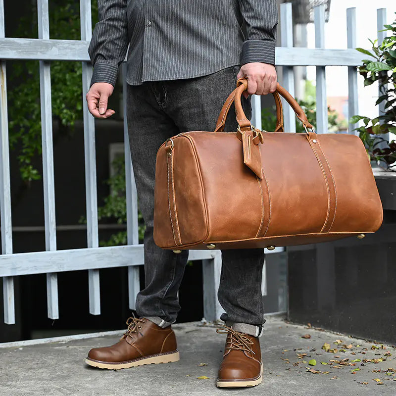 XL COWHIDE DUFFLE
