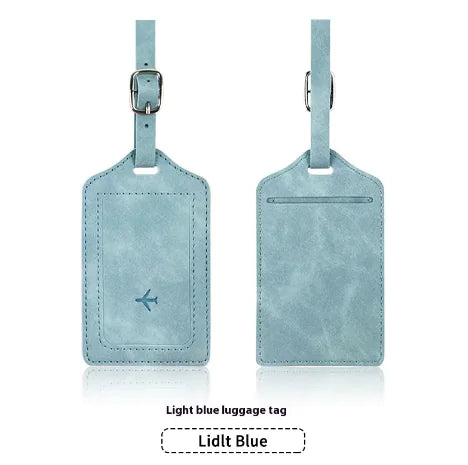 LEATHER PASSPORT HOLDER & LUGGAGE TAG BUNDLE