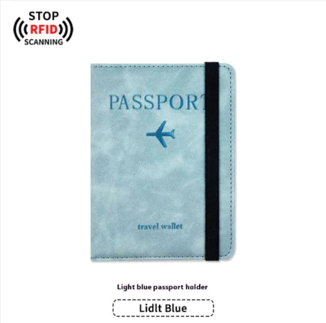 LEATHER PASSPORT HOLDER & LUGGAGE TAG BUNDLE