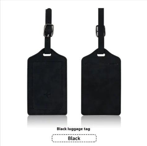 LEATHER PASSPORT HOLDER & LUGGAGE TAG BUNDLE